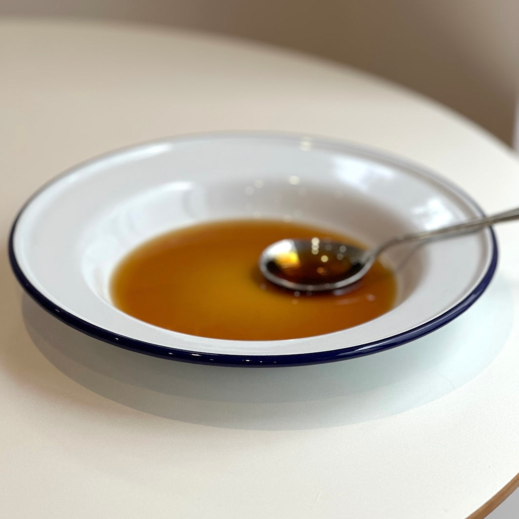 Enamel soup plate - utilitybrighton
