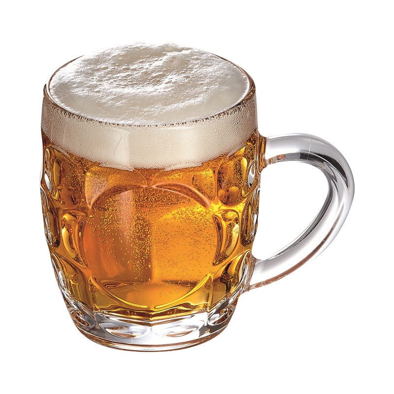 Half pint dimpled beer mug - utilitybrighton