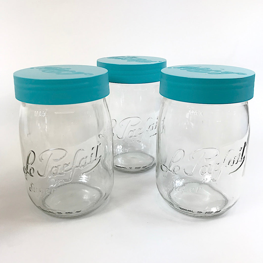 Le Parfait screw lid jars