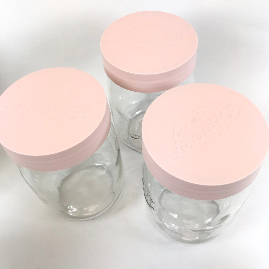 Le Parfait screw lid jars