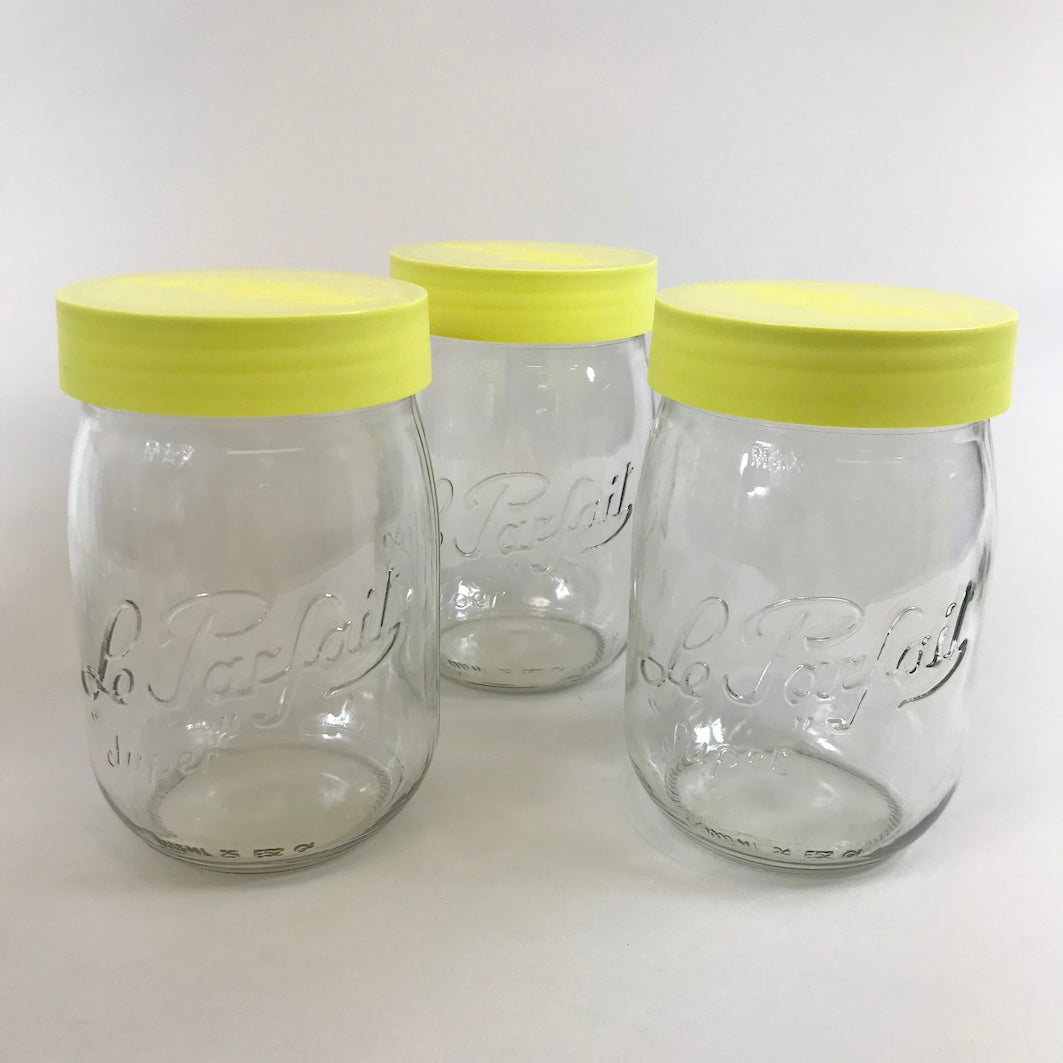 Le Parfait screw lid jars