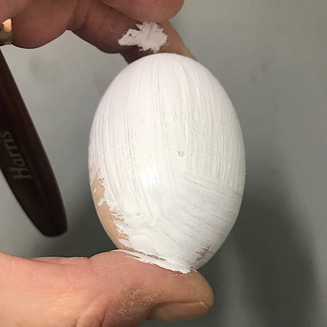 Wooden egg - utilitybrighton