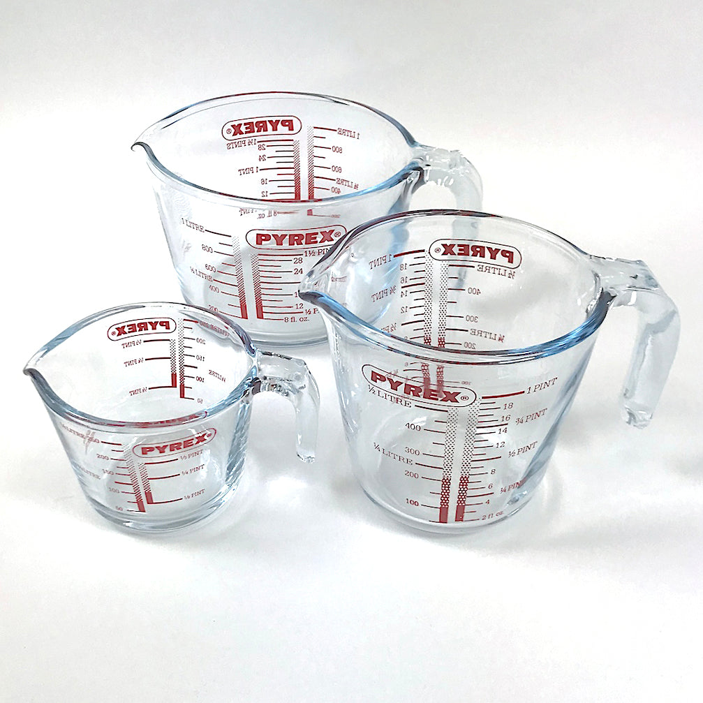 Pyrex measuring jugs* - utilitybrighton
