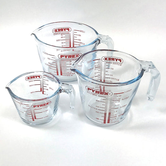 Pyrex measuring jugs* - utilitybrighton