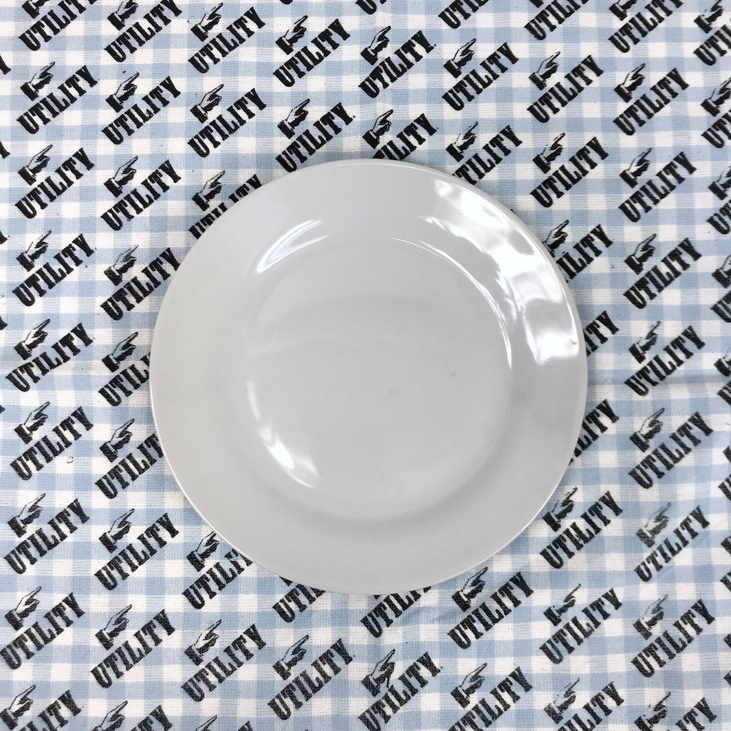 White plates and bowls
