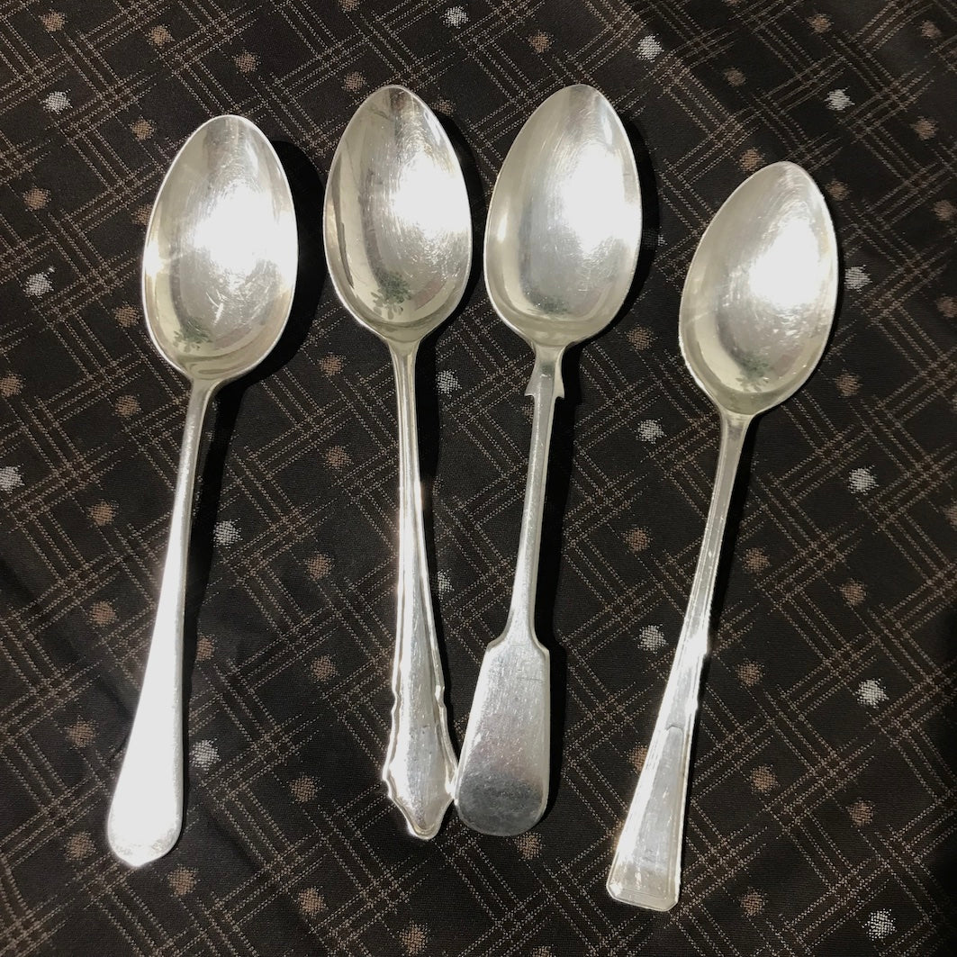 Silver plate table spoon - utilitybrighton