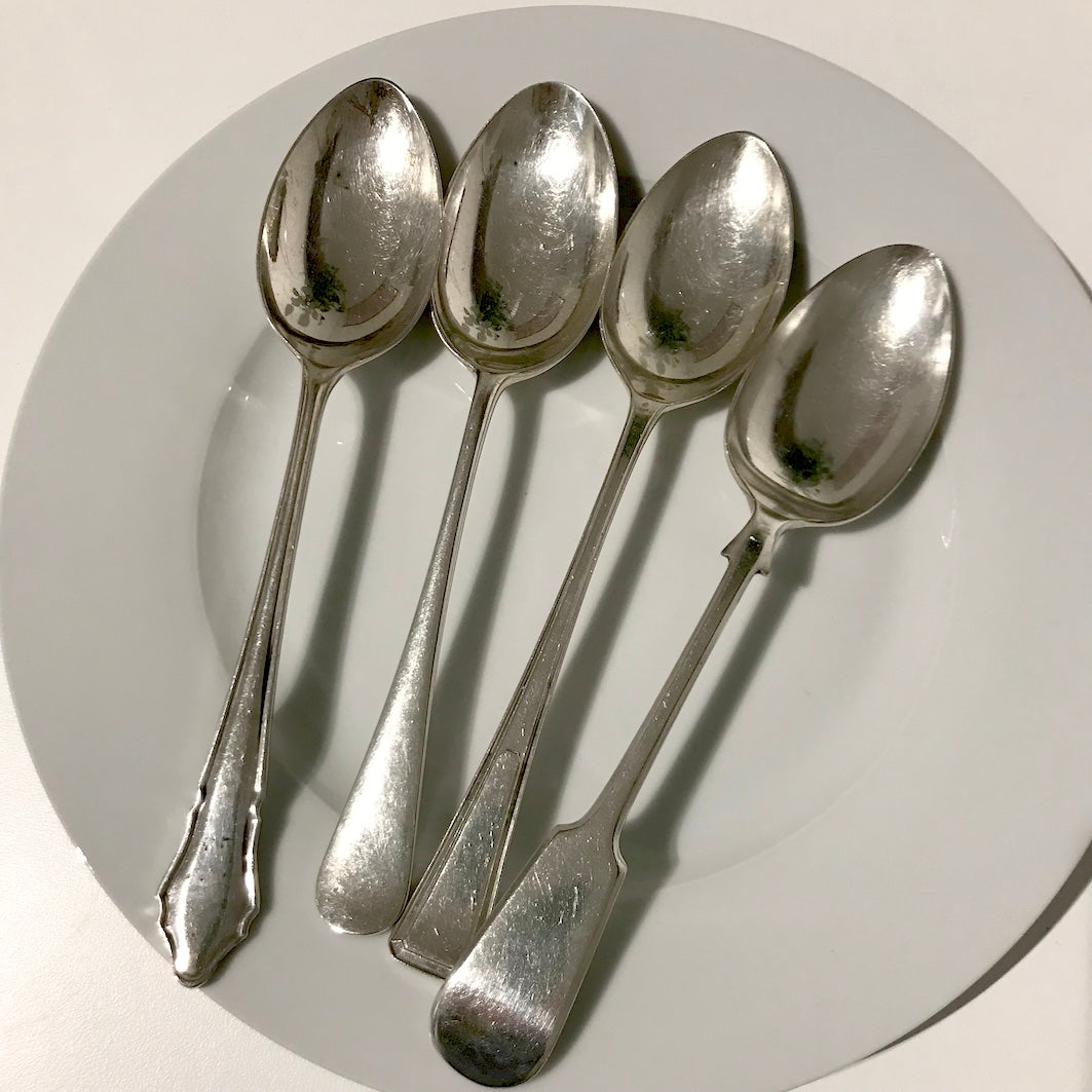 Silver plate table spoon - utilitybrighton