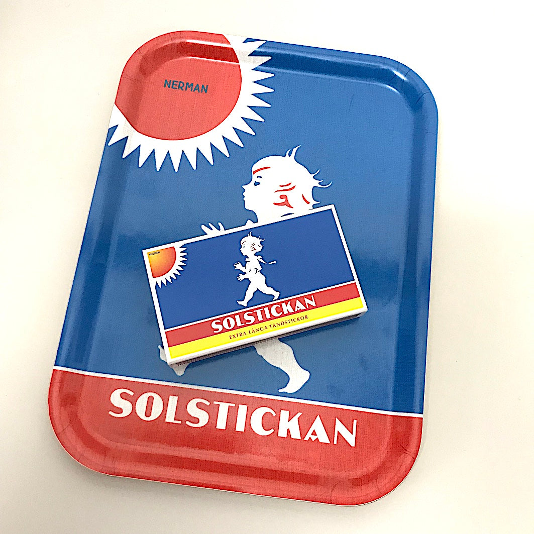 Solstickan tea tray
