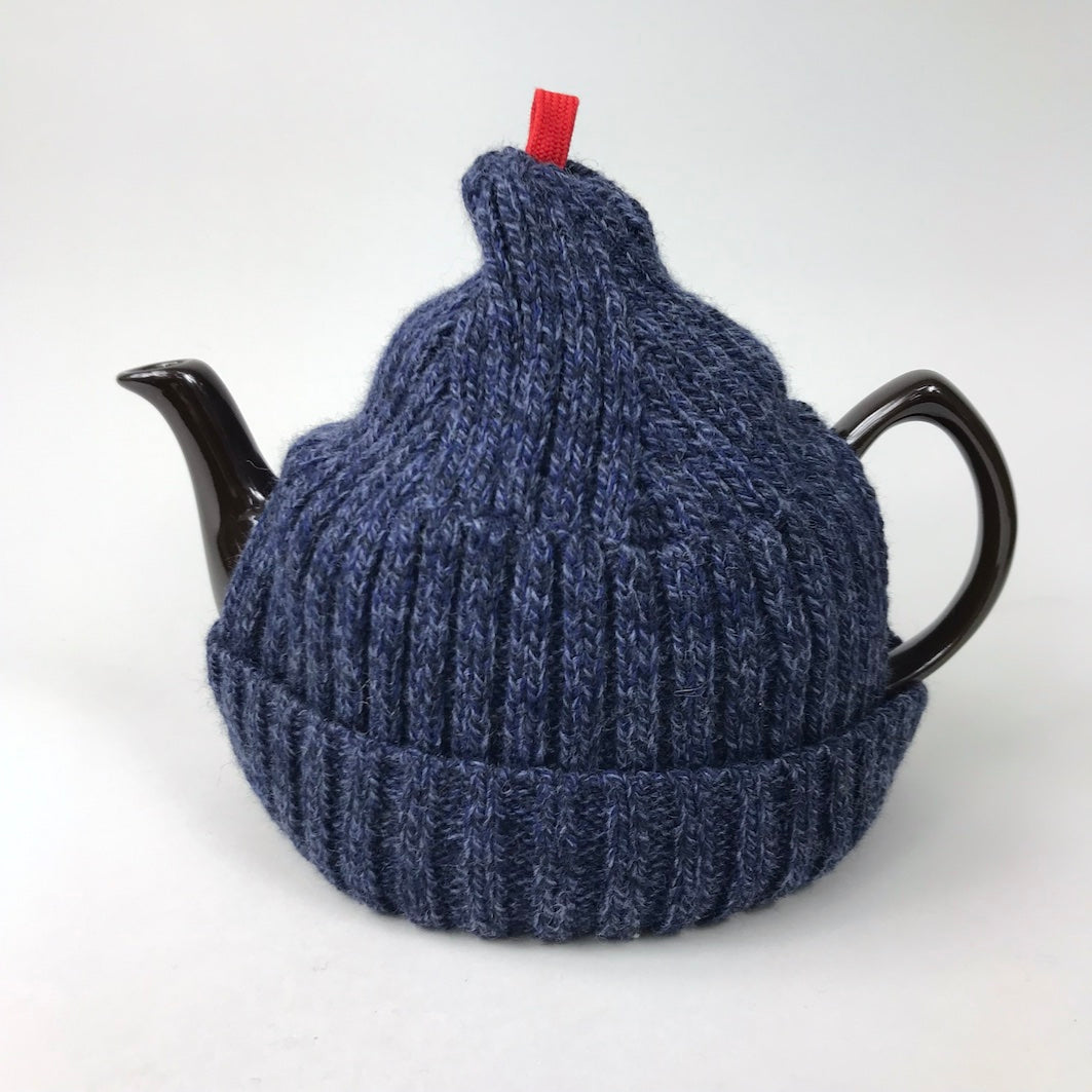 Knitted tea cosy