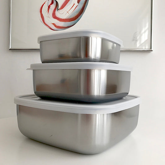 Food storage - stainless steel - utilitybrighton