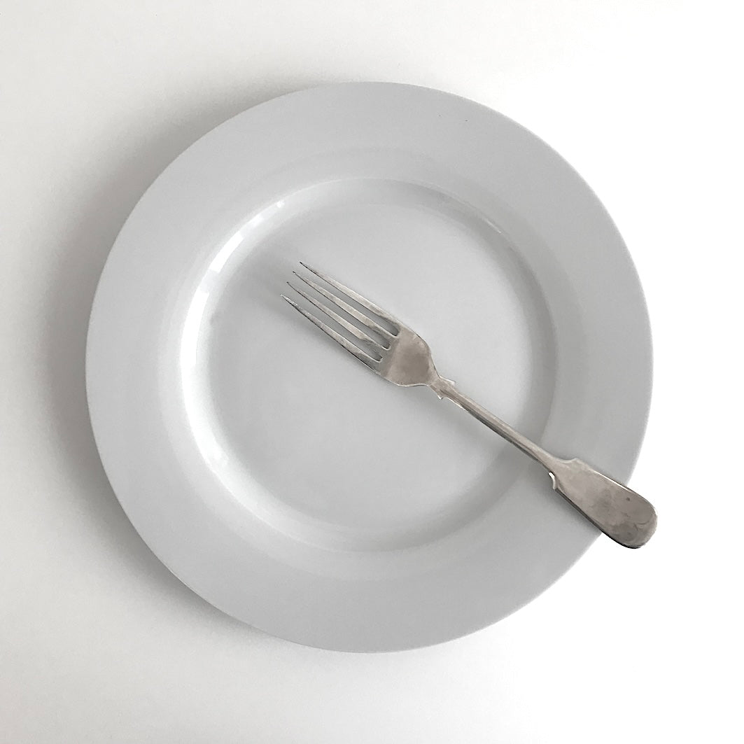 White plates and bowls - utilitybrighton