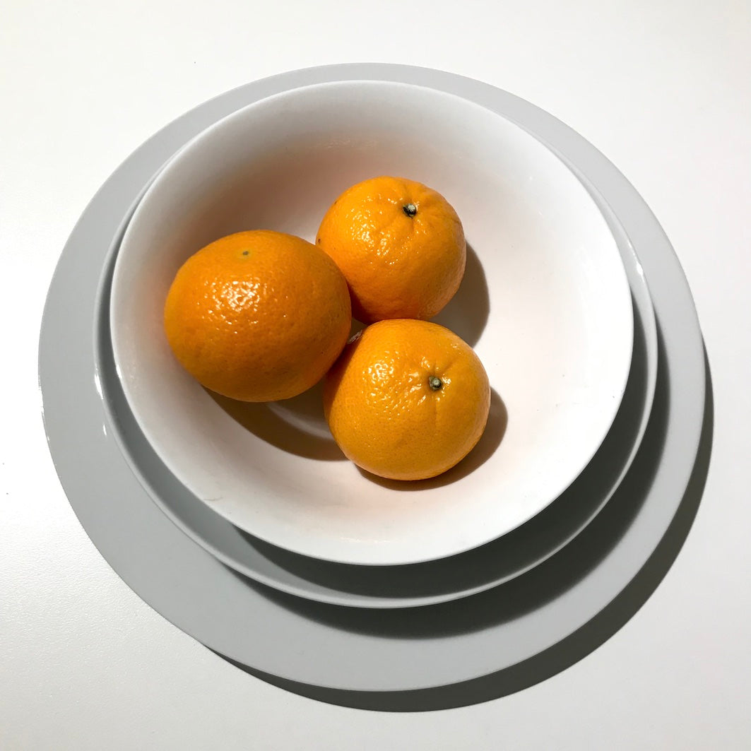 White plates and bowls - utilitybrighton