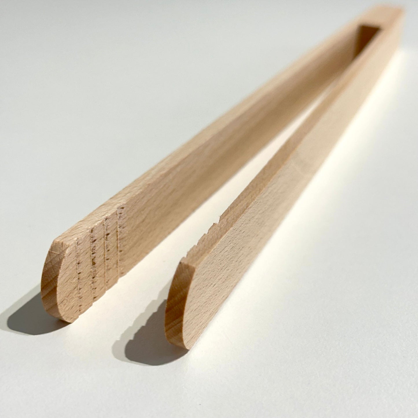 Wooden tongs