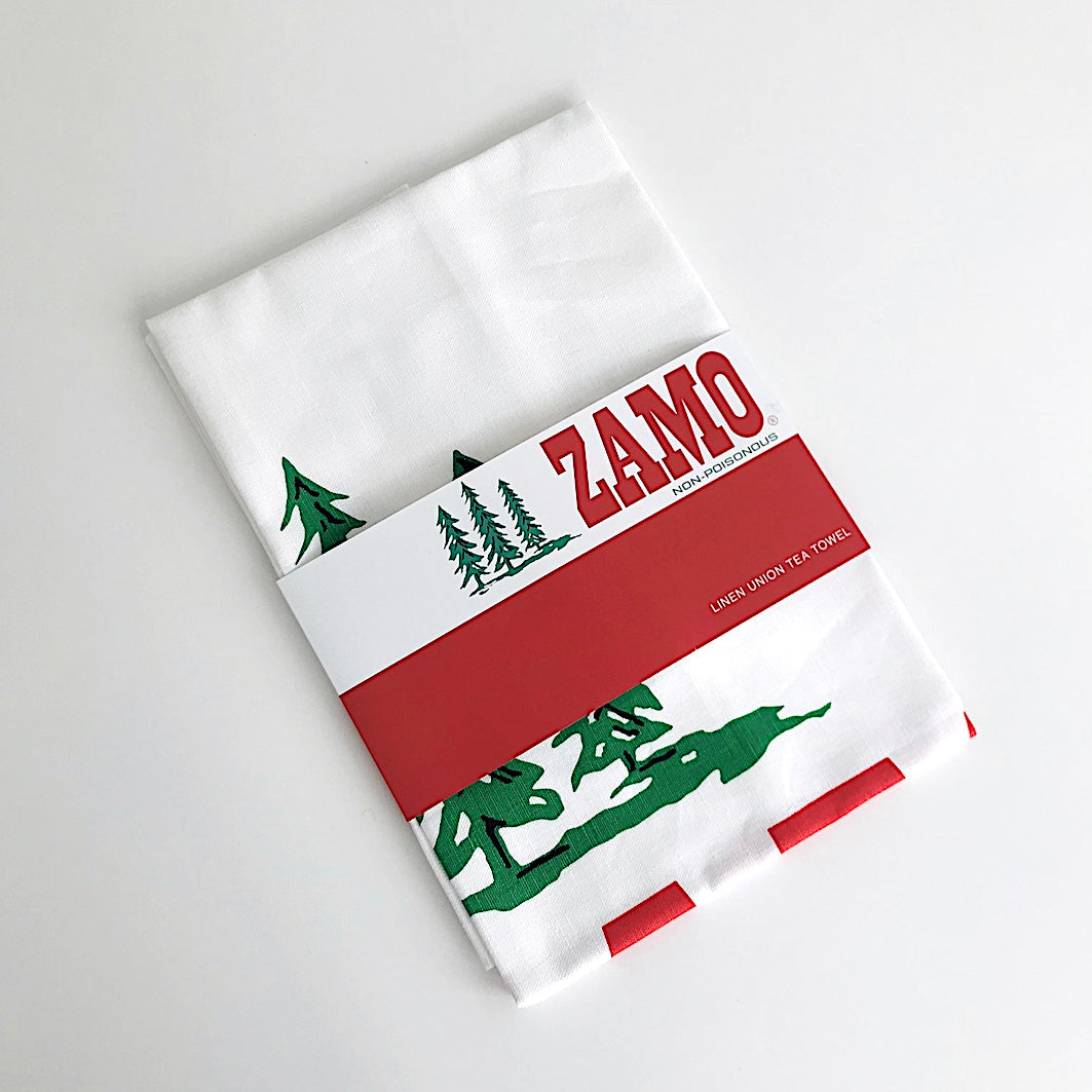 Zamo tea towel - utilitybrighton