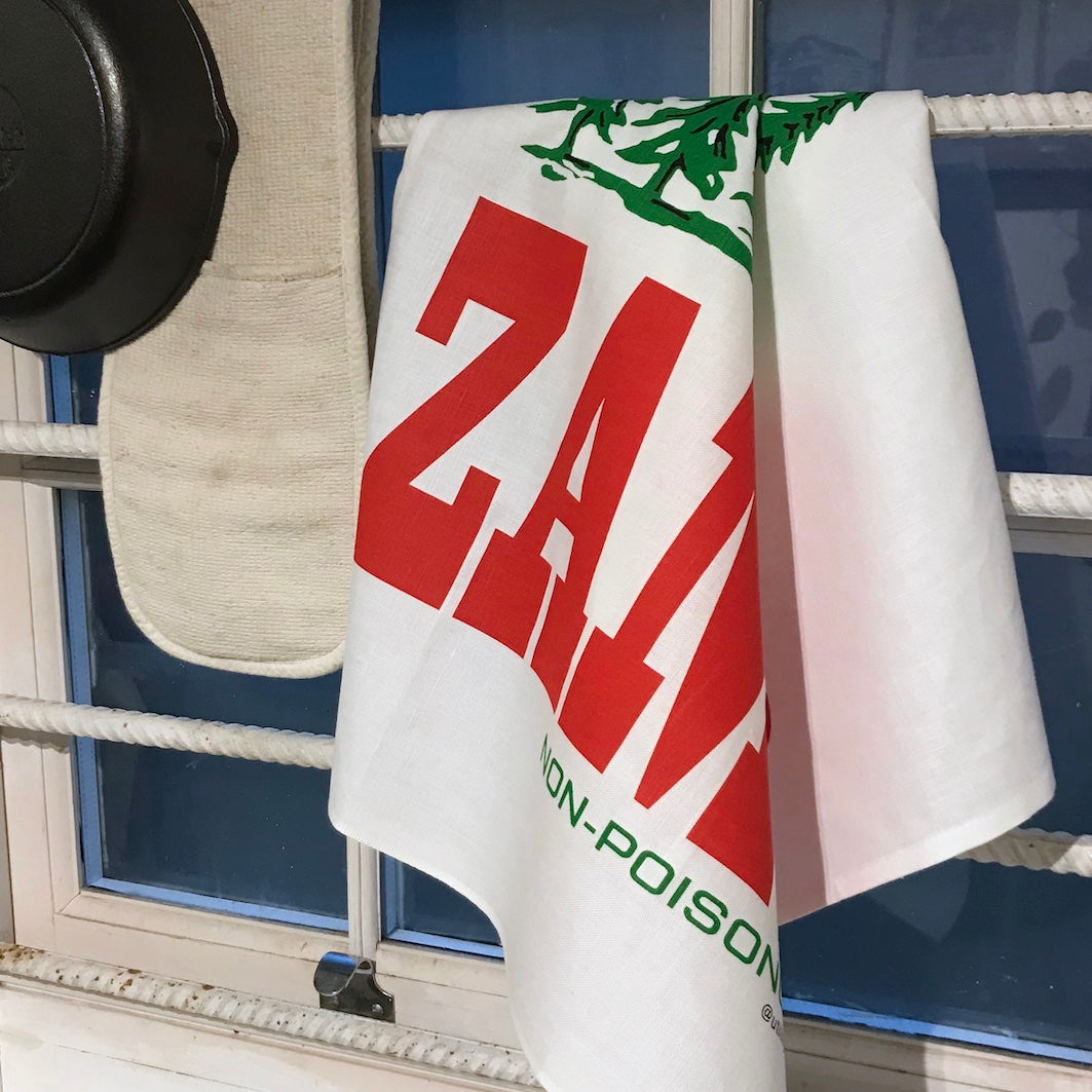 Zamo tea towel - utilitybrighton
