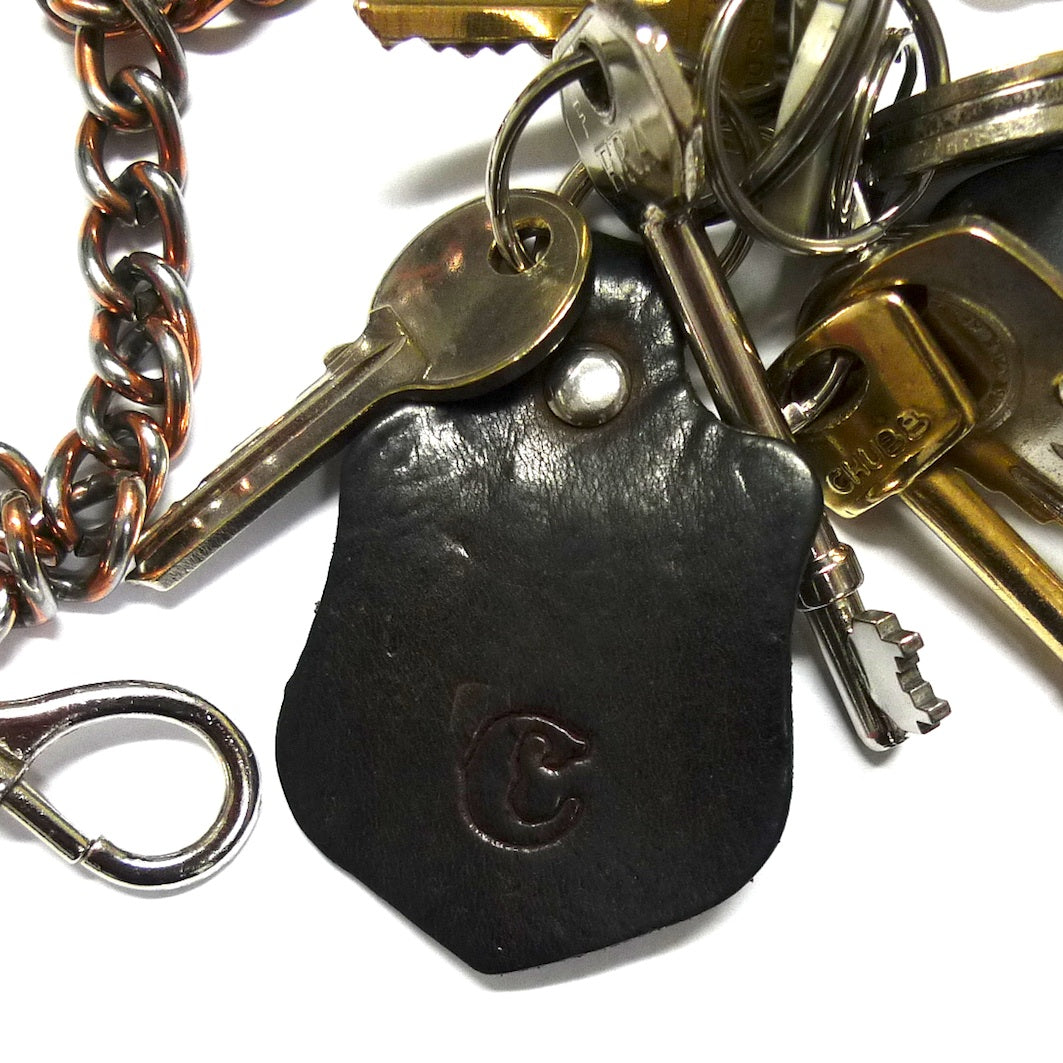 Leather key fob