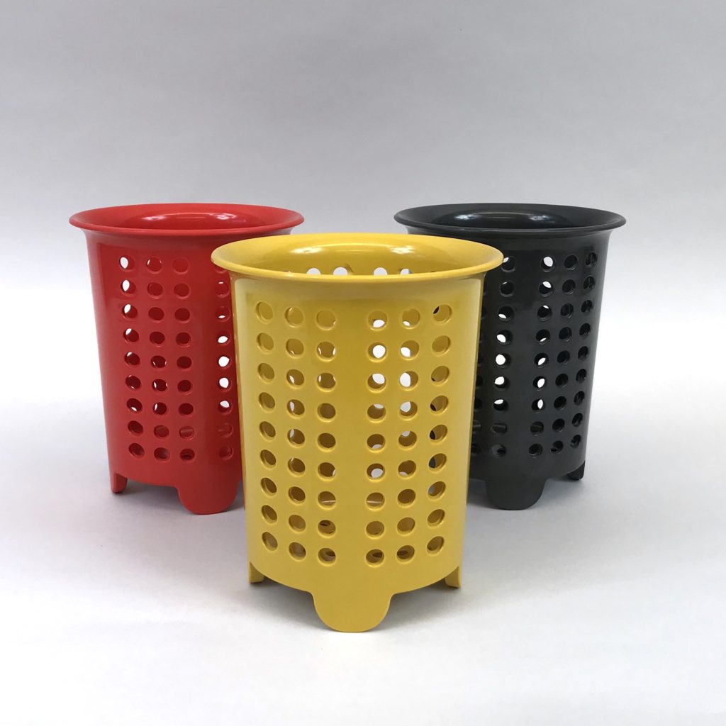 Melamine utensil cutlery drainer