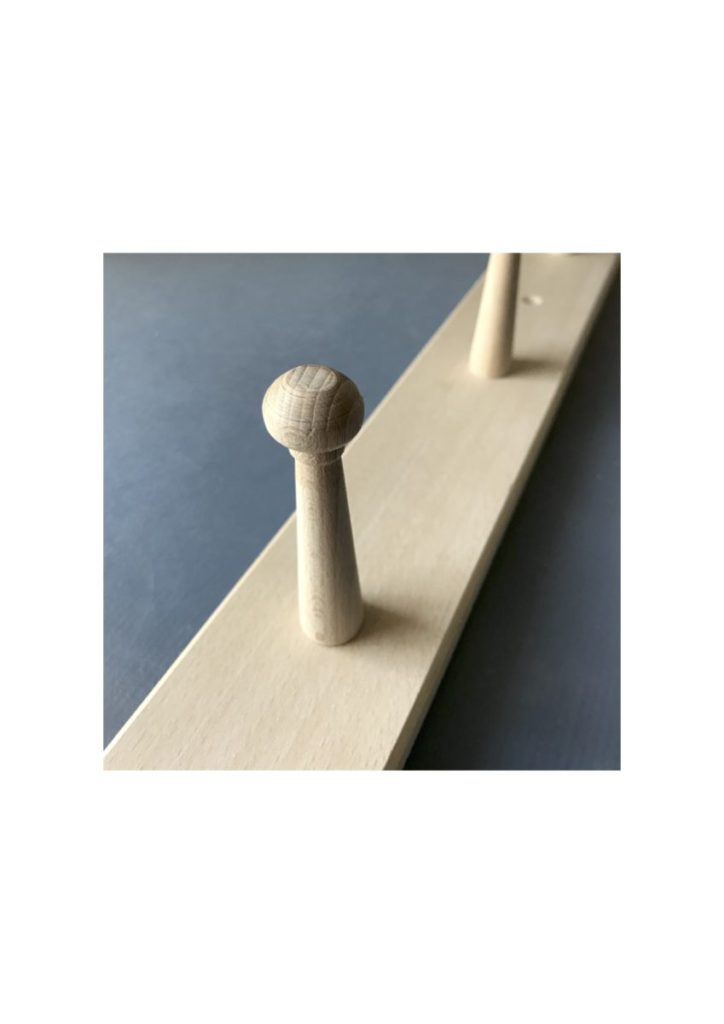 Utility Brighton Peg rail peg detail