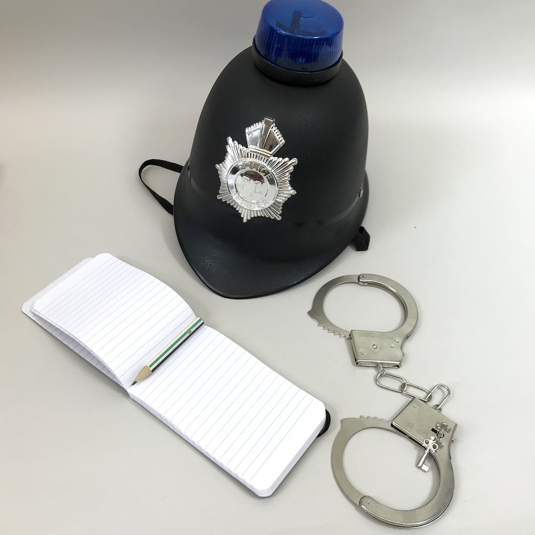 Policeman’s notebook silvine hardback and cuffs