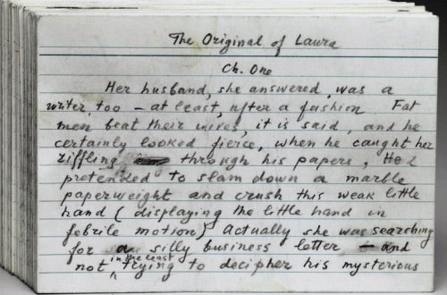 Record cards novel