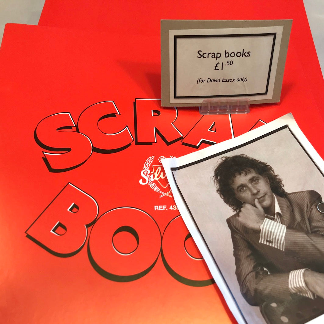 Silvine scrap book David Essex