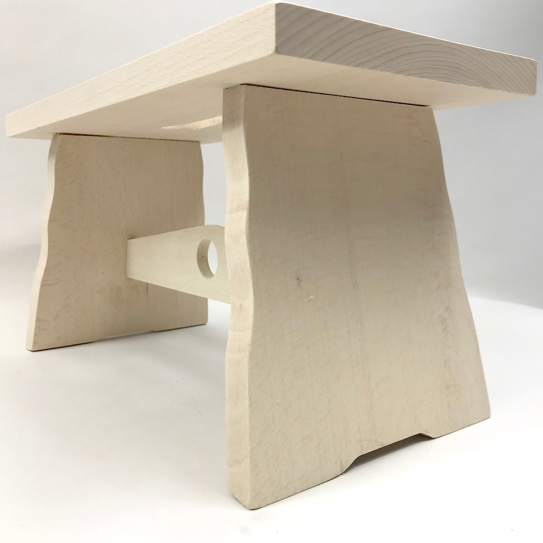 Wooden step stool - utilitybrighton