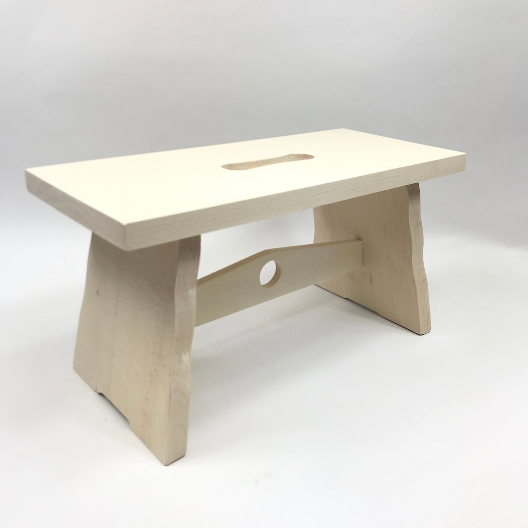 Wooden step stool - utilitybrighton