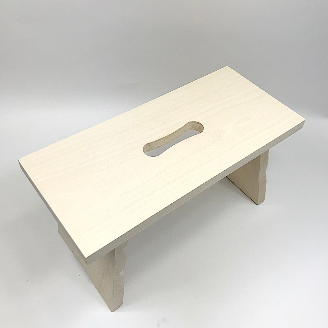 Wooden step stool - utilitybrighton