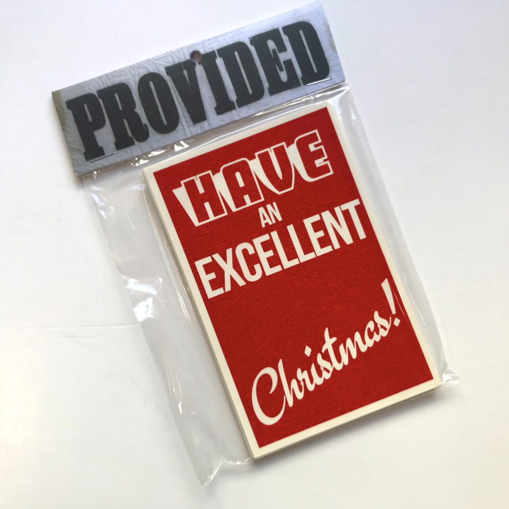 Utility Christmas card pack