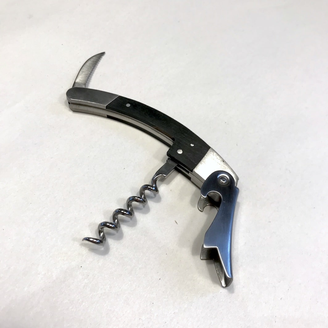 Waiter’s friend corkscrew open