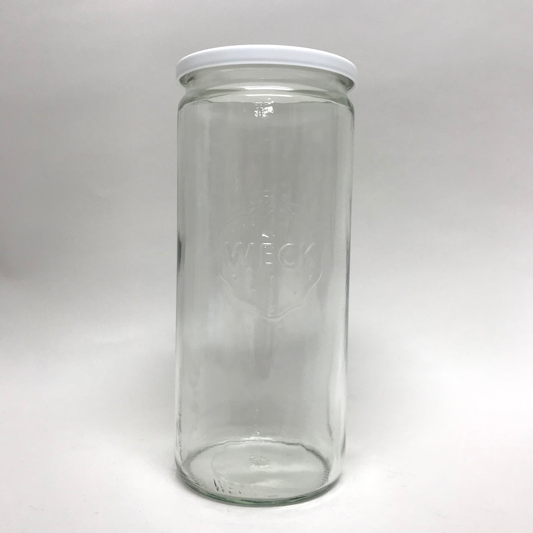 Weck Jars with white lids