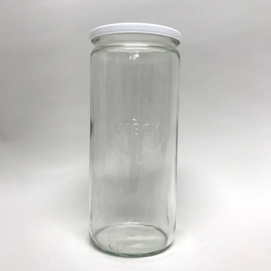 Weck Jars with white lids - utilitybrighton