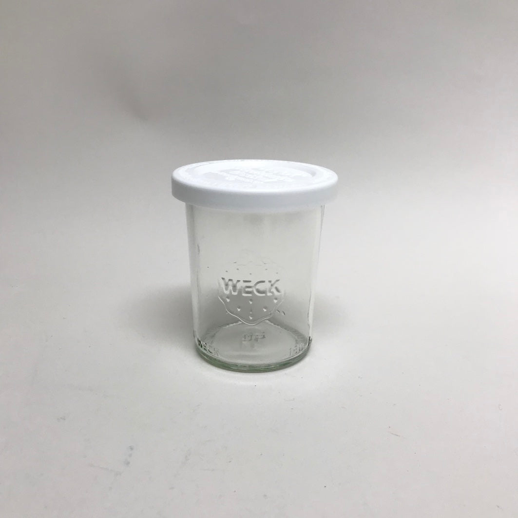 Weck Jars with white lids - utilitybrighton