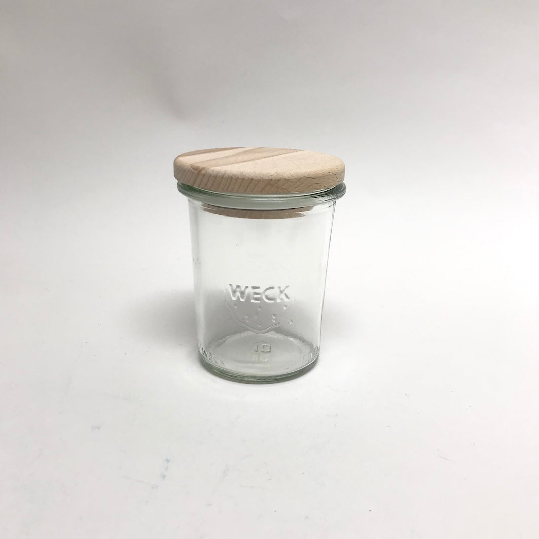 Weck Jars with wooden lids - utilitybrighton