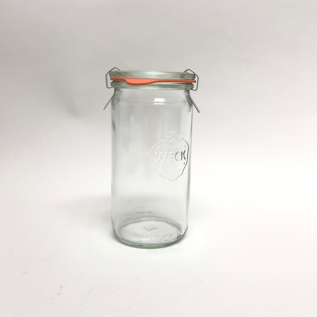Weck Jars with glass lids - utilitybrighton