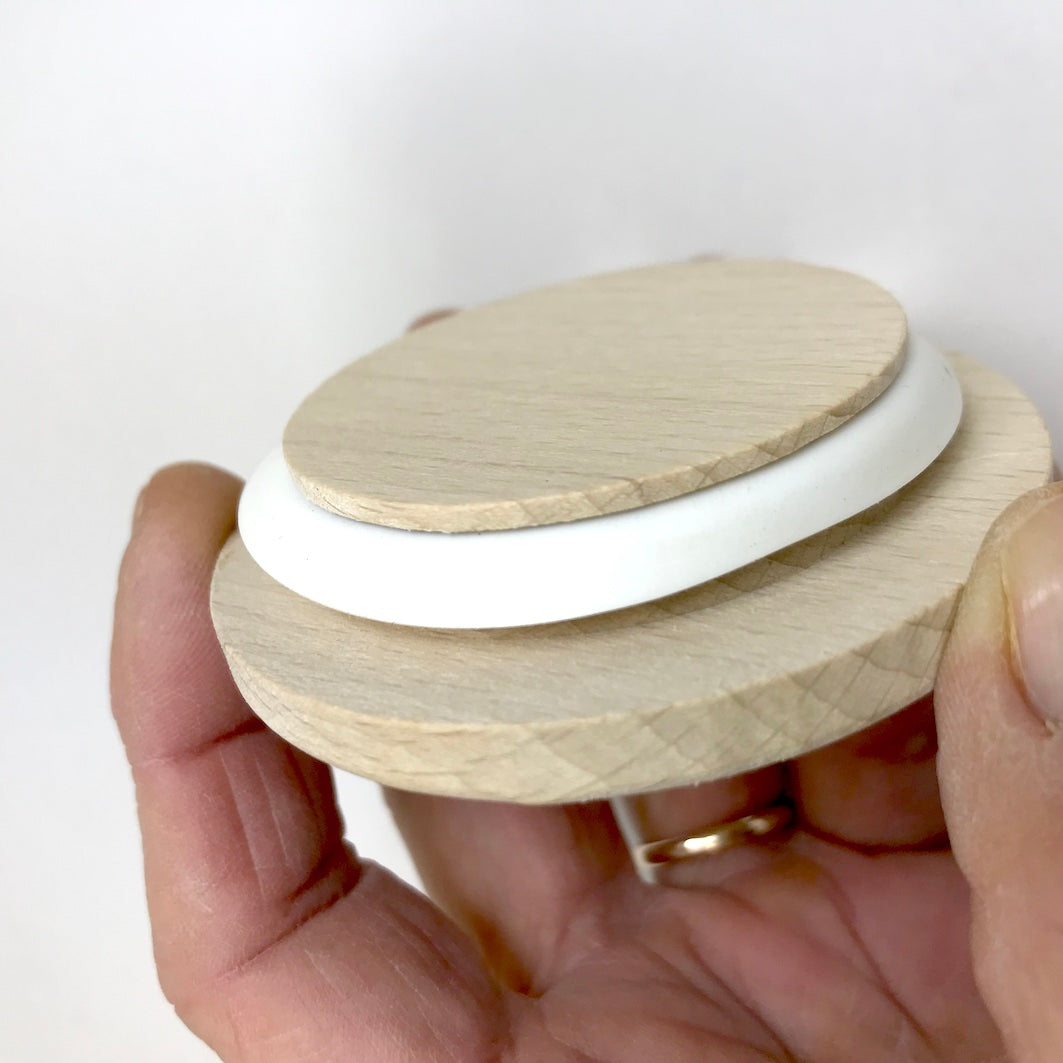 Weck Jars with wooden lids - utilitybrighton