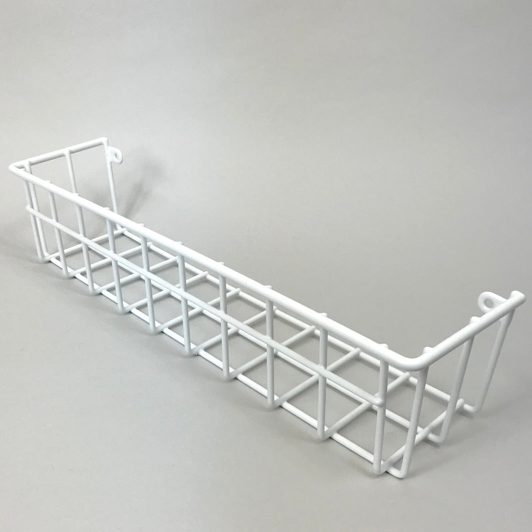 White wire shelf