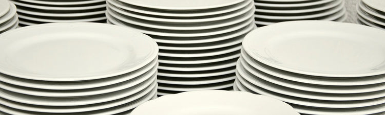 Tableware, crockery and plates