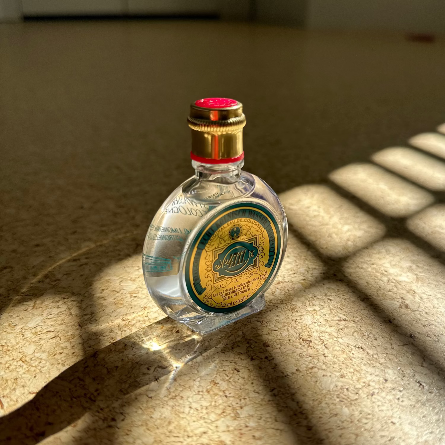 4711 25ml bottle cork floor