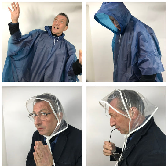 Rain bonnets and ponchos - utilitybrighton