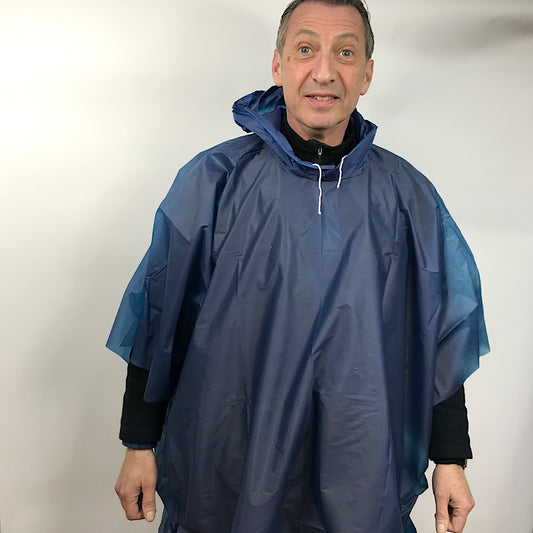 Rain bonnets and ponchos