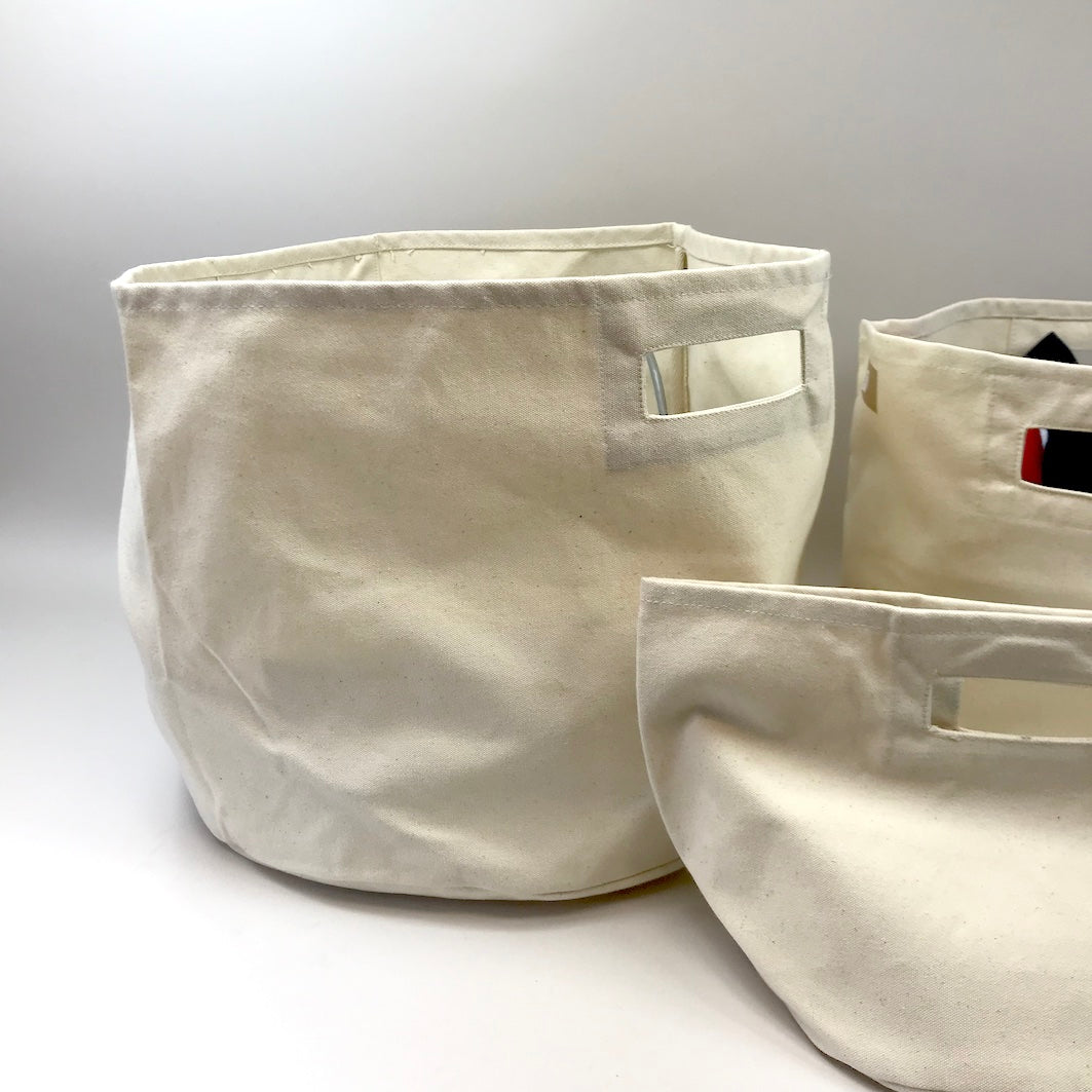 Canvas best sale storage tote