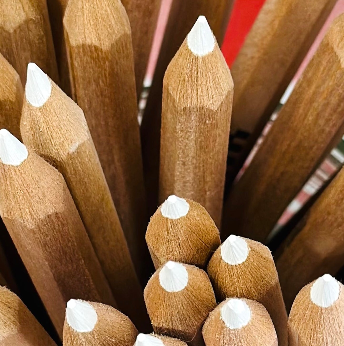 Jam jar labels and chalk pencils
