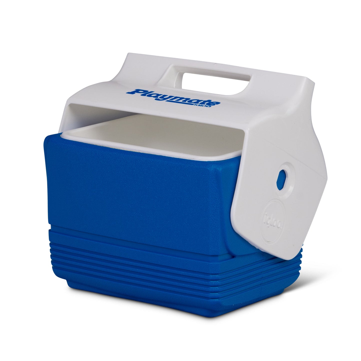 Igloo playmate mini blue open lid