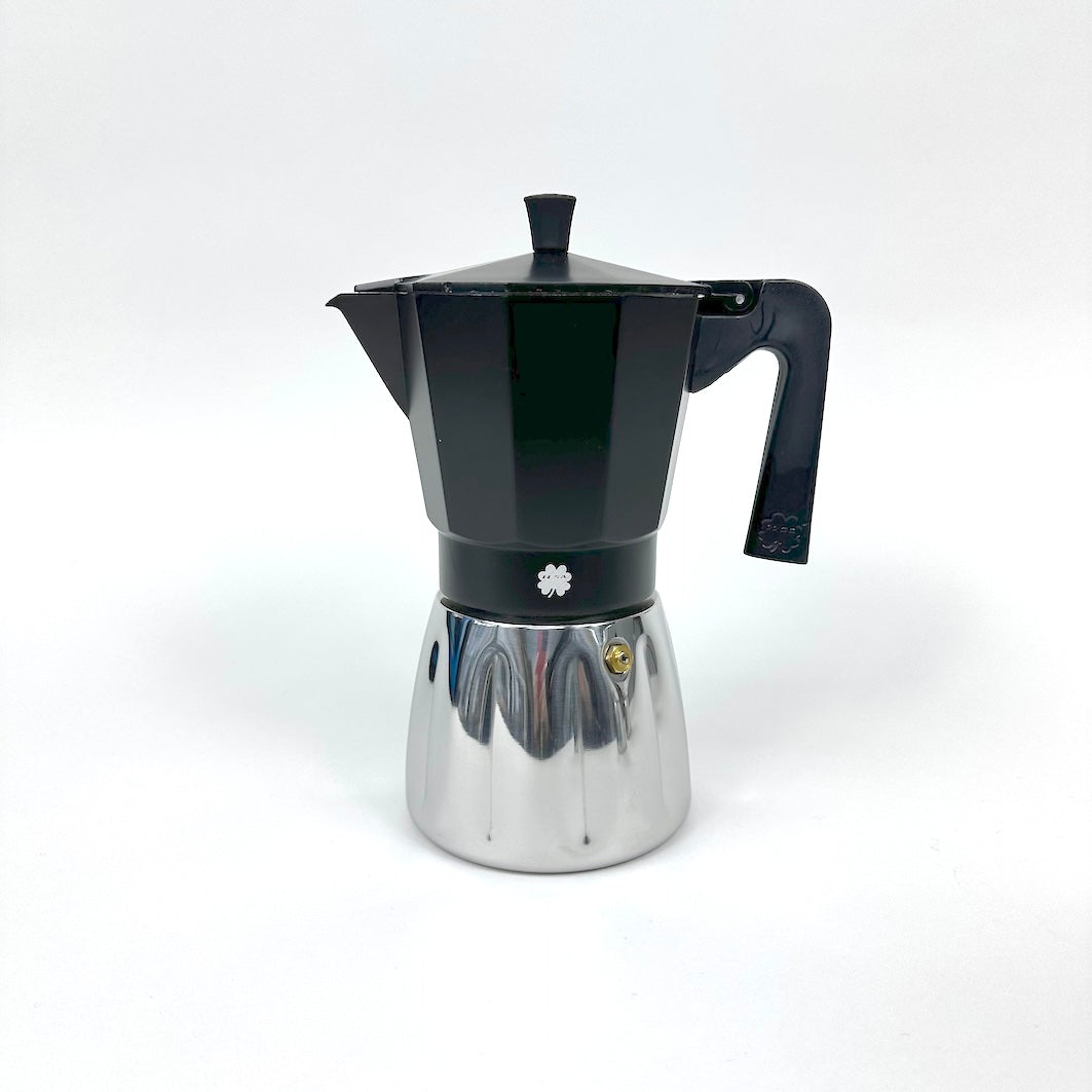 Espresso maker for induction hobs