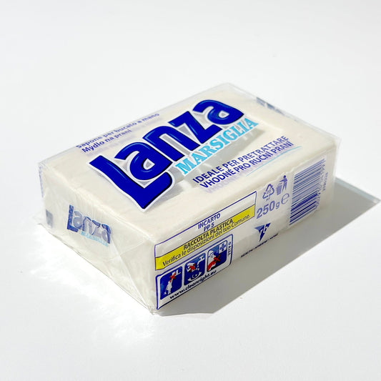 Laundry soap on a white background