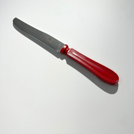 "Le Chien" knife red handle