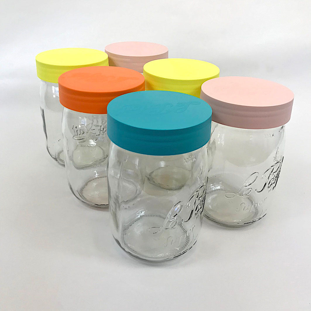 Le Parfait screw lid jars