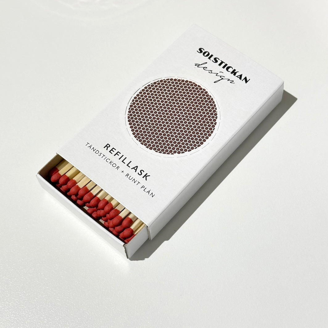 Solstickan match tin