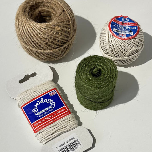 Four kinds of string cotton and jute 
